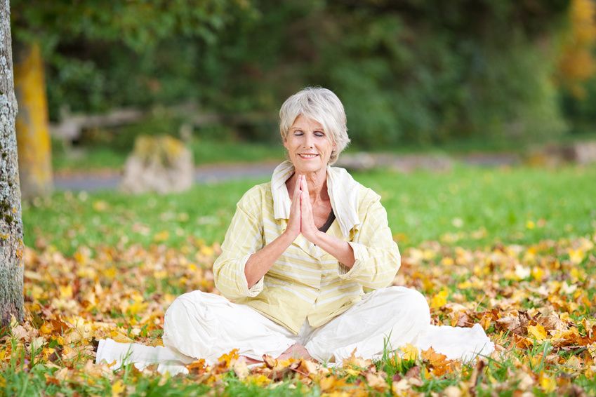 Yoga Sitzhaltung